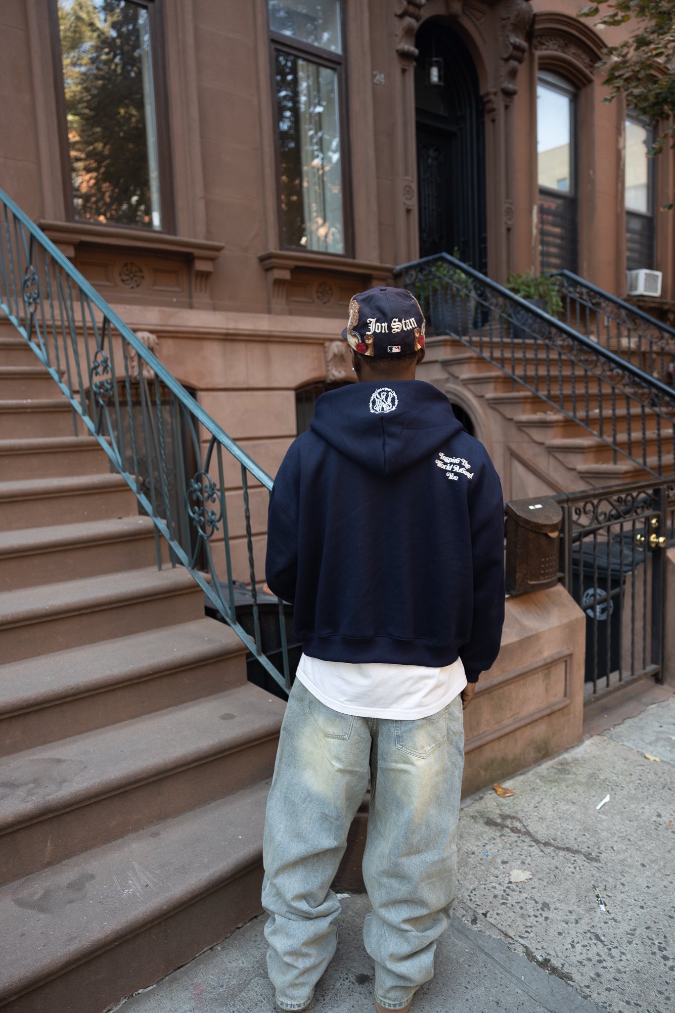 NY Wire Zip-Up Hoodie