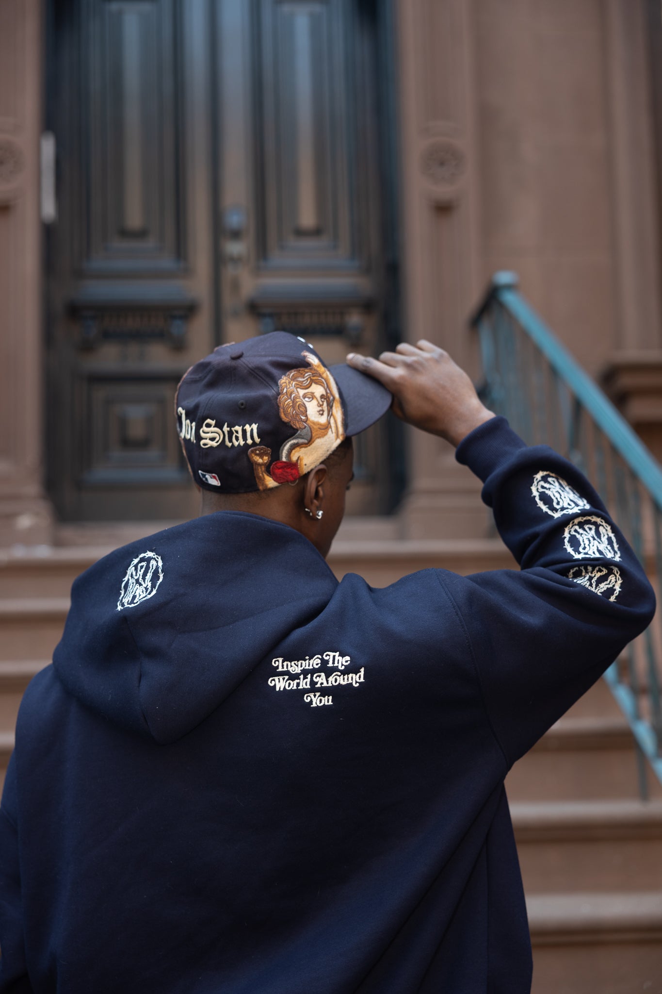 NY Wire Zip-Up Hoodie