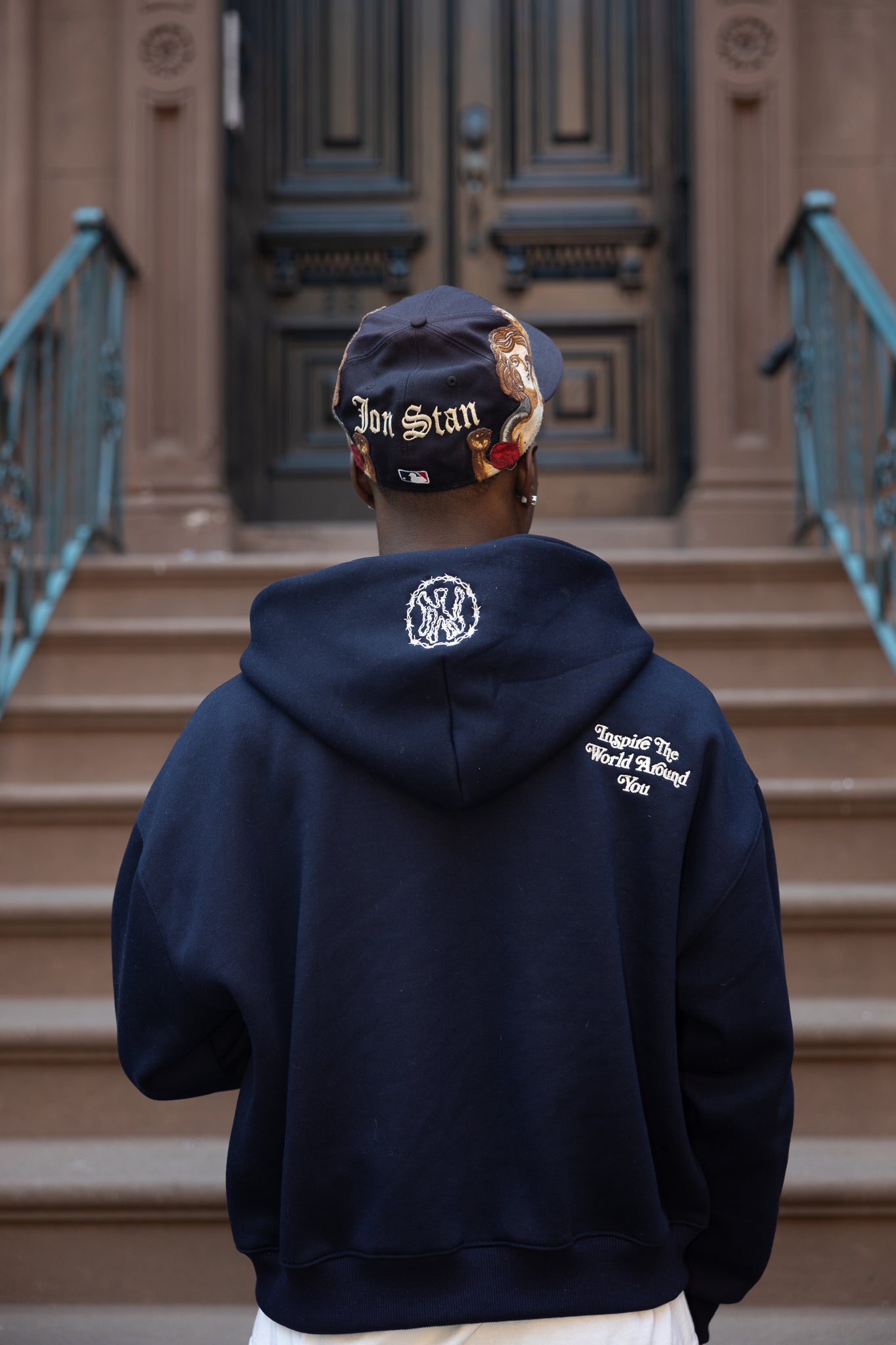 NY Wire Zip-Up Hoodie