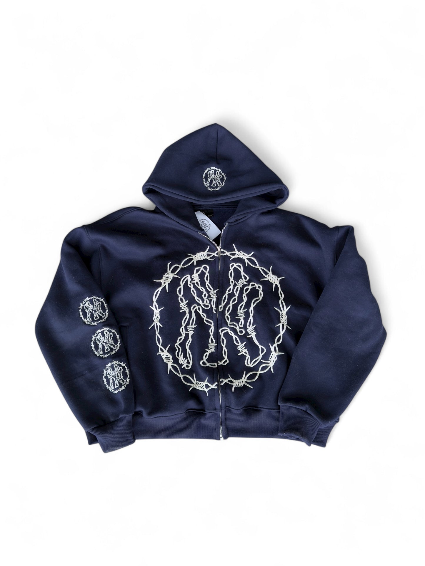 NY Wire Zip-Up Hoodie